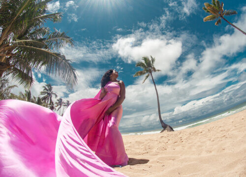 Flying Dress Photoshoot Punta Cana | PHOTOUR PRO