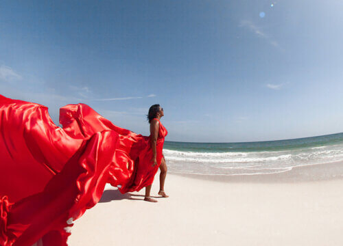Flying Dress Photoshoot Punta Cana | PHOTOUR PRO