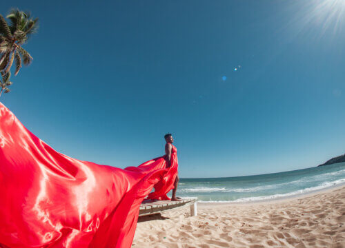 Flying Dress Photoshoot Punta Cana | PHOTOUR PRO