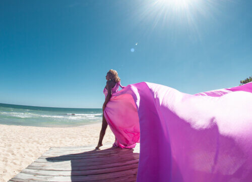 Flying Dress Photoshoot Punta Cana | PHOTOUR PRO