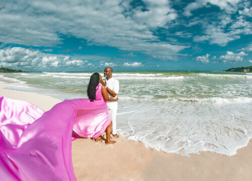 Flying Dress Photoshoot Punta Cana | PHOTOUR PRO