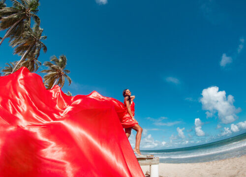 Flying Dress Photoshoot Punta Cana | PHOTOUR PRO