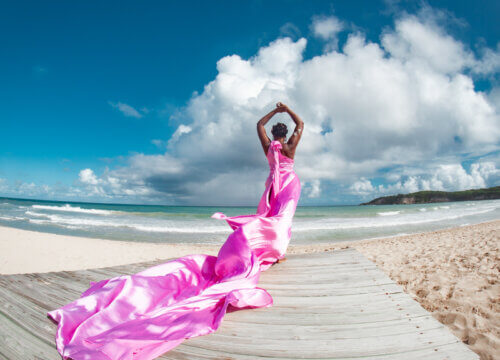 Flying Dress Photoshoot Punta Cana | PHOTOUR PRO