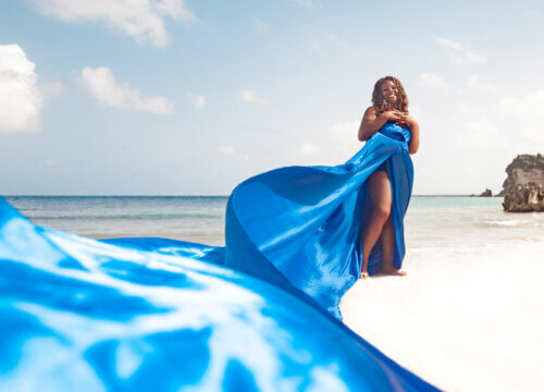 Flying Dress Photoshoot Punta Cana | PHOTOUR PRO