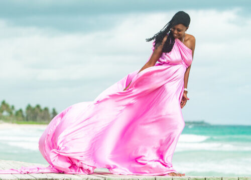 Flying Dress Photoshoot Punta Cana | PHOTOUR PRO