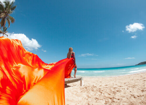 Flying Dress Photoshoot Punta Cana | PHOTOUR PRO